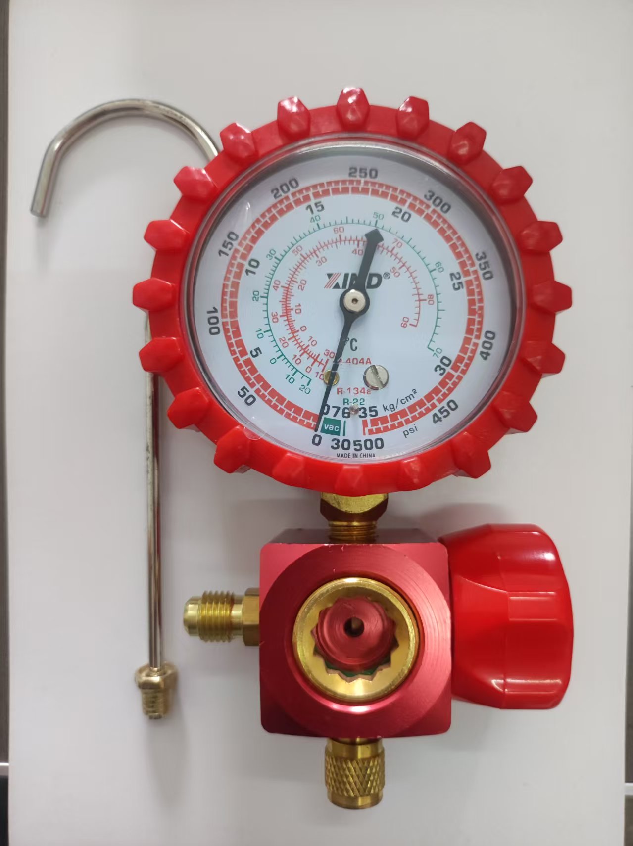 Aluminum Sight Glass - Single Gauge Valve